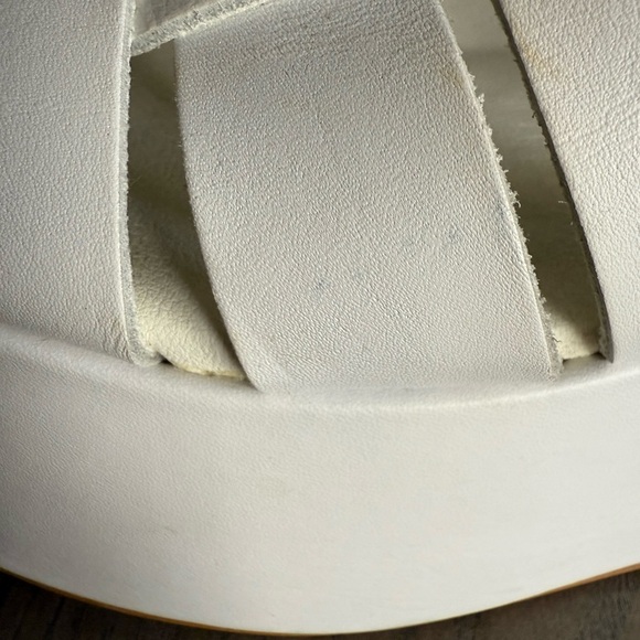 Anthropologie Pilcro Platform Fisherman Sandals – White, Size 38 - Picture 2 of 9